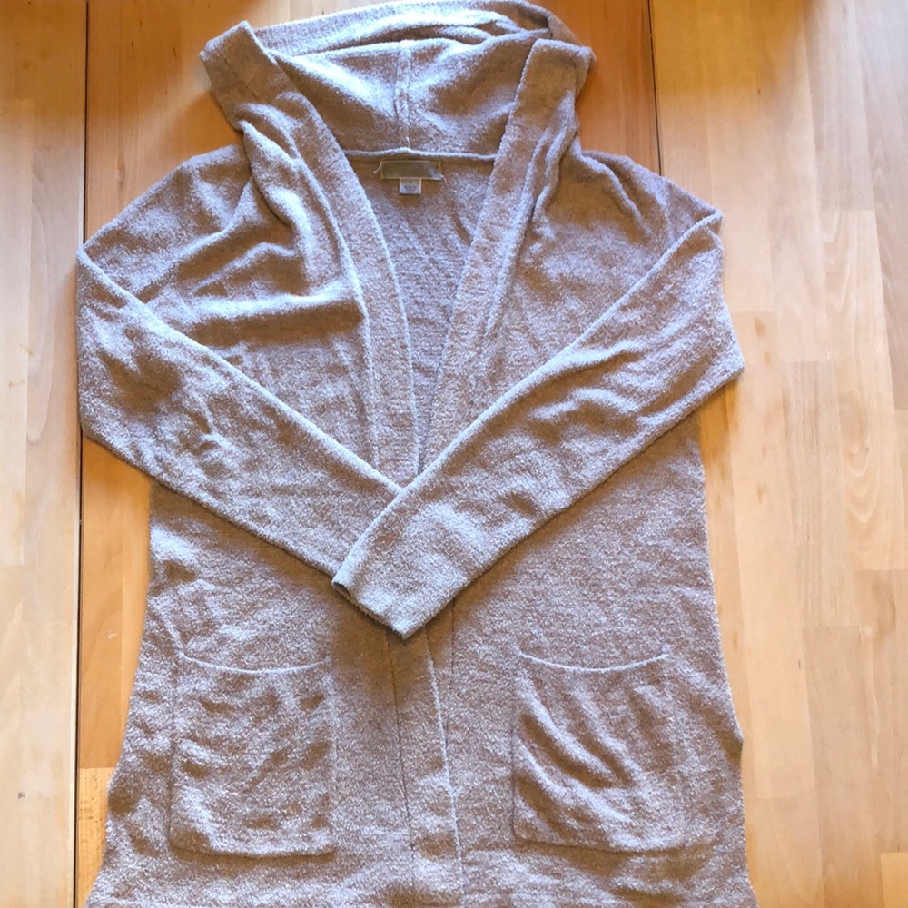 Light lavender Barefoot dreams cozy chic lite sweater.
